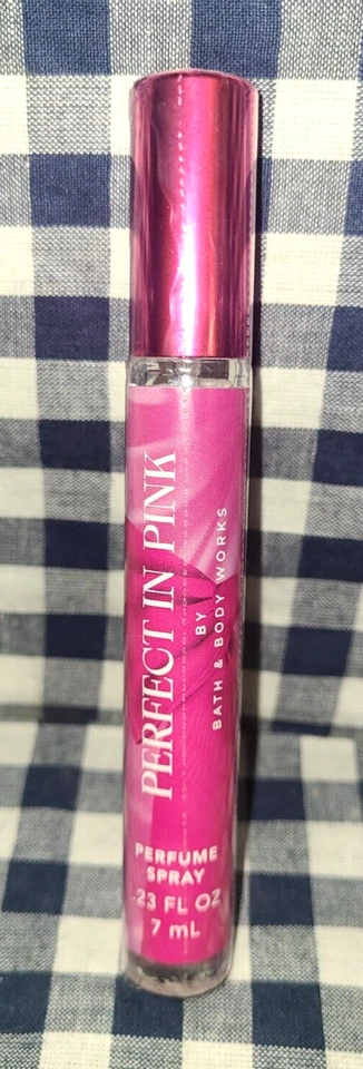 NUEVO Monedero spray perfume rosa perfecto tamaño de viaje 0,23 fl oz baño y cuerpo funciona Foto 1 de 1