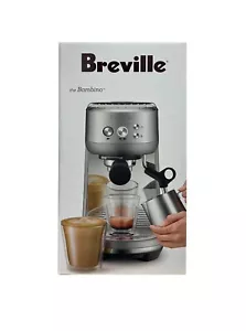 New Breville Bambino Brushed Stainless Steel Espresso Machine BES450BSS1BU - Picture 1 of 3