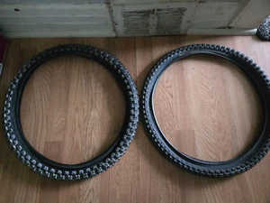 NOS OLD SCHOOL BMX MITSUBOSHI COMP III RAINBOW 20x2.125 20X1.75 SET BLACKWALL - Picture 1 of 4