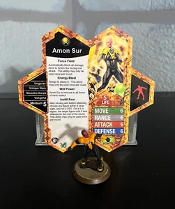 Heroscape Custom Figur & Karte / Amon Sur / DC Supervillain - Bild 1 von 3