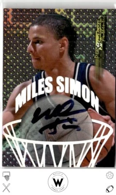 1998 Collector's Edge Impulse #23 Miles Simon Pro Signatures - Image 1 of 2