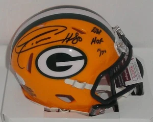 Packers DONALD DRIVER Signed Speed Mini Helmet AUTO w/ "GBP HOF 2017" - JSA - Picture 1 of 1
