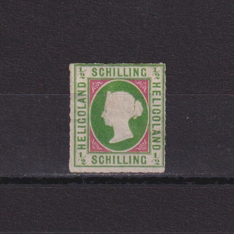 HELIGOLAND 1869, SG# 6a, CV £160, QV, NG Cover