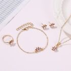 Fashion Finger Pink Crystals for Pendant Necklace Earrings Bracelet