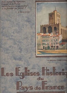 Les églises historiques du Pays de France N°8 Août 1929 Eglises fortifiées Midi - Picture 1 of 1