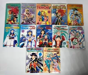No Need For Tenchi Complete English Manga Set Volumes 1-12 VIZ Graphic Novel - Picture 1 of 24
