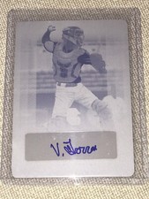 Victor Manuel Torres 2017 Leaf Perfect Game Print Plate AUTOGRAPH #1/1 White Sox
