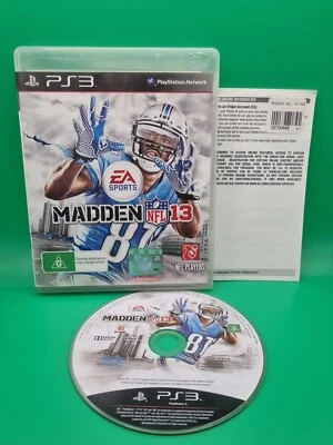 Madden NFL 13 - Video Game Playstation 3 PS3 Complete W Manual - Image 1 of 3