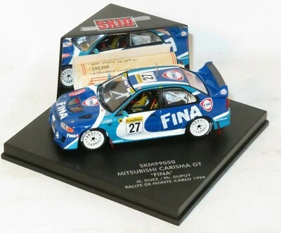 1/43 Mitsubishi Carisma GT  FINA  Rally Monte Carlo 1999 #27  M.Duez / Ph.Dupuy - Image 1 of 3