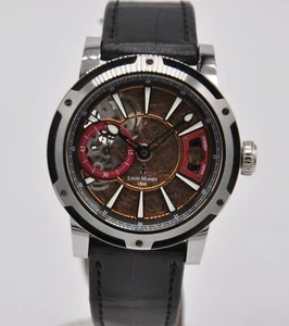 Louis Moinet Mars Mission Brown Steel 43.2mm LIMITED LM-75.10.MA-C Leather Auto - Picture 1 of 10