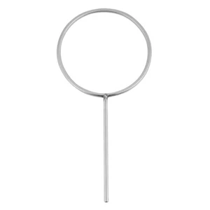 Accesorios de soporte de retorta de anillo cerrado de acero inoxidable de laboratorio de 140 mm - Imagen 1 de 9