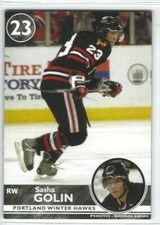2004-05 Portland Winter Hawks (WHL) Sasha Golin