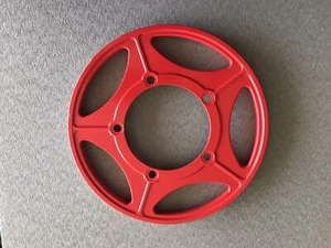 Peloton Crank Arm Belt Pulley SP-16-1 Red for 10" Dia. 5 Groove NEW - Picture 1 of 7