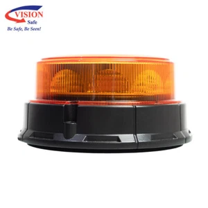 Baliza LED RESISTENTE VISION SAFE ámbar con base magnética 12-24 VDC - Imagen 1 de 1
