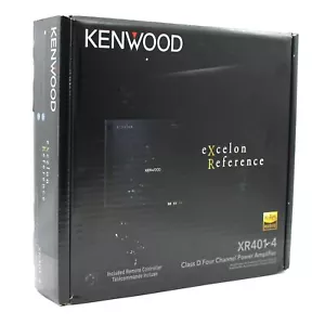 KENWOOD eXcelon Reference XR401-4 Class D Four Channel Power Amplifier, NEW Open - Picture 1 of 8