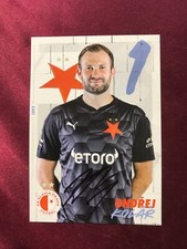 Autograph ONDREJ KOLAR-Slavia Praha/Prague-1 Cap CZECH REP.-Varnsdorf/Liberec-AK