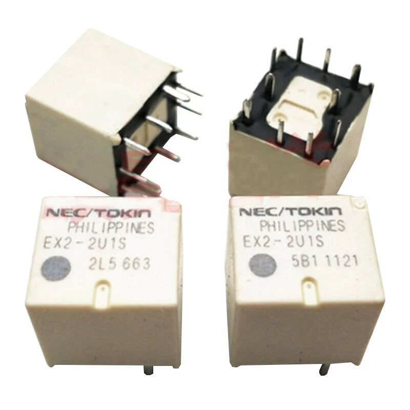 PHILIPPINES NEC/TOKIN  EX2-2U1S EX2-2U1J 10Pins Automotive Relay - Image 1 of 1