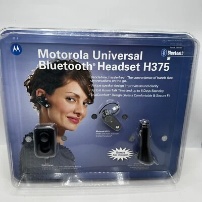Motorola Universal Bluetooth Headset H375 Brand New - Image 1 of 4