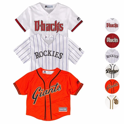 MLB Majestic Home Away Alt Replica Cool Base Team Jersey Infant SZ 12-24 Months Cover