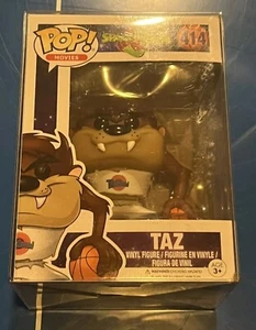 Funko POP! Taz Space Jam Looney Toons #414 With Protector - Picture 1 of 2