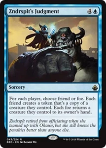 MTG - ZNDRSPLT'S JUDGMENT - Battlebond (R) - Picture 1 of 1