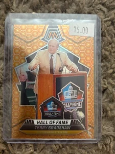 Terry Bradshaw 2024 Mosaic Honeycomb SSP SP Case Hit Parallel #296 Steelers - Bild 1 von 2