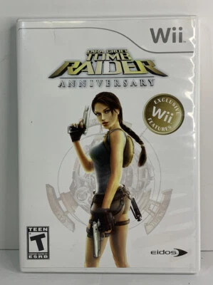 Lara Croft: Tomb Raider Anniversary (Nintendo Wii, 2007) Completo con Manual Foto 1 de 4