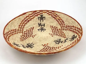 #0469 Cesta bobina fina decorativa estilo suroeste hecha a mano - Imagen 1 de 1