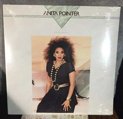Anita Pointer Love For What It Is 9 track 1987 LP RECORD sealed! (not a cutout) - Image 1 of 4
