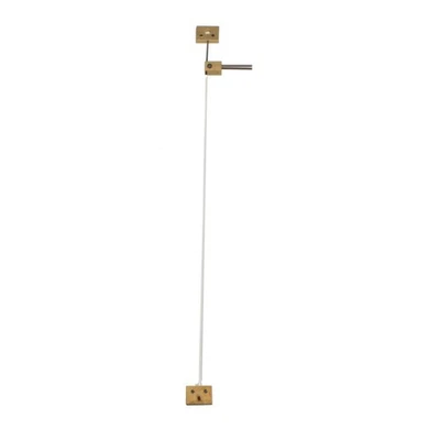 Torsion pendulum spring 11A for Kern annual clock, effective length 121 mm - Image 1 of 2