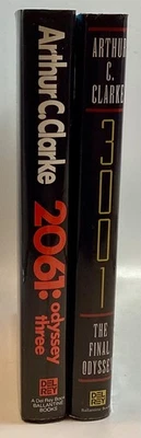 Clark 2061: ODYSSEY THREE 1988 & 2001: FINAL ODYSSEY 1997 Sci- Fi 1st Editions - Image 1 of 4
