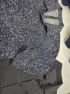 Men Lululemon Lot Of 2 SS Button Ups Large - Picture 1 of 7