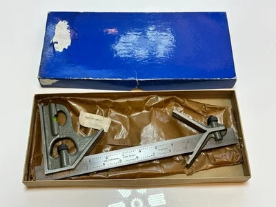 GENERAL Tools USA (NOS Rare) MG-277-4R Toolmakers Combination Square, New in Box - Image 1 of 4