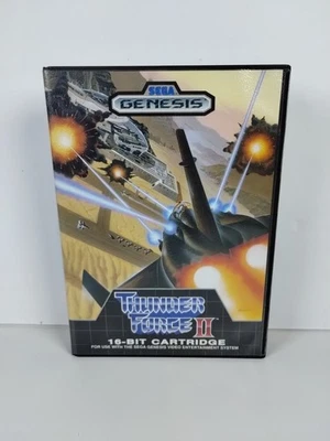 Thunder Force II (Sega Genesis) CIB - Tested - VG Condition - Free Shipping  - Image 1 of 4