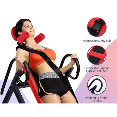 Everfit Inversion Table Gravity Back Stretcher Home Gym Exercise Inverter - image 1 of 4