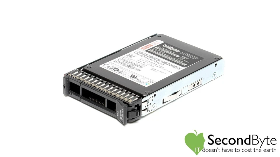 Lenovo ThinkSystem 400GB 2.5" SAS SSD w/Caddy MZILS400HEGR-000V3 7N47A00117 - Image 1 of 1