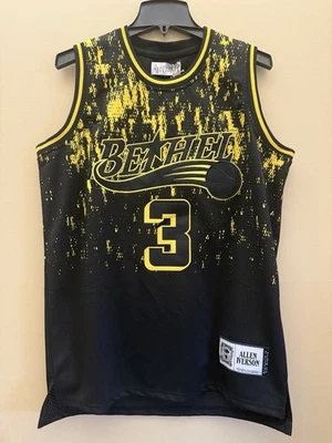 #286 NUEVA CAMISETA COLECCIONABLE RETRO NBA ALLEN IVERSON Bethel Bruins Talla M Foto 1 de 4