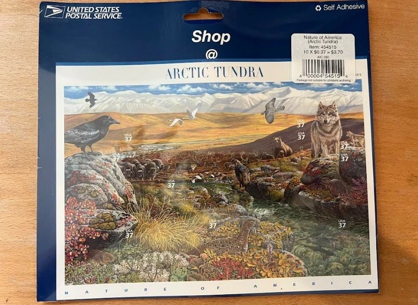 2003 USPS Nature of America Arctic Tundra Mint Sealed Stamp Sheet - Image 1 of 1