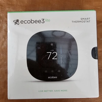 Ecobee3 Lite Smart Thermostat – New Sealed – Works w/ Alexa HomeKit IFTTT - Image 1 of 4