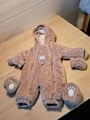 Baby Schneeanzug Kanz 56, beige Nicky - Bild 1 von 4