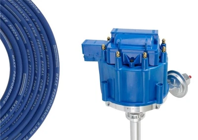 Bobina de distribuidor HEI cables de bujía de 8,5 mm 1956-1974 AMC Jeep 232 258  Foto 1 de 4