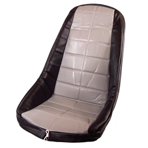 Cubierta de asiento trasero bajo, gris, se adapta a la mayoría de los asientos de fibra de vidrio Dunebuggy y VW - Imagen 1 de 1