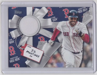 J.D. Martinez - 2019 Topps Holiday #WHR-JM - Relic - Boston Red Sox - Image 1 of 2