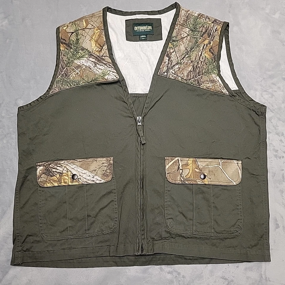 Outdoor Life Vest Hunting Shooting Mens XL Bird Game Outdoorsman Utility Gift - Image 1 of 4