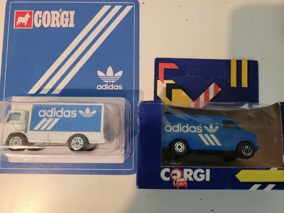 Corgi Junior Adidas US Custom van  & Leyland terrier Adidas van - Image 1 of 4