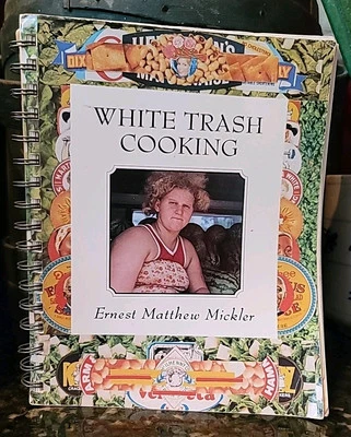 Vintage Cookbook White Trash Cooking 1986 Illustrations Stories Recipes Fun - Image 1 of 4