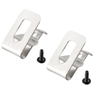 2pcs -Belt Clip Hooks For DeWalt 18V 20V Drill Driver N268241 N169778 DCD980. - Picture 1 of 18