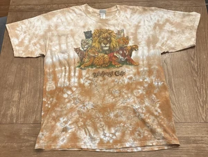 Vintage 1997 Rainforest Cafe Tie Dye T Shirt Size XL - Picture 1 of 5