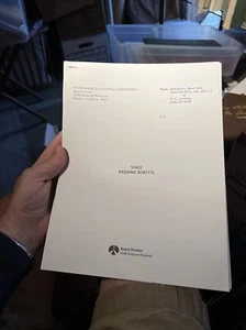 1960s NASA Original North American Rockwell Space Program Benefit Apollo History - Picture 1 of 12