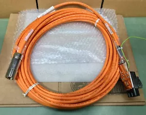 CONJUNTO CABLE DE ALIMENTACIÓN SIEMENS 6FX80025CS011BH0 LONGITUD 17M NUEVO SIN CAJA - Imagen 1 de 4